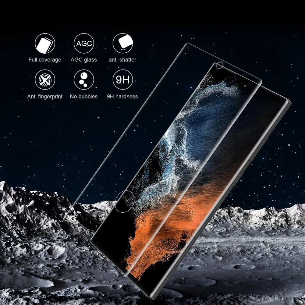 محافظ صفحه نمایش نیلکین مدل CP plus MAX مناسب برای گوشی موبایل سامسونگ Galaxy S23 Ultra