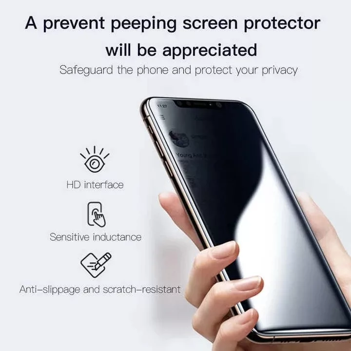 محافظ صفحه نمایش حریم شخصی بوف مدل Privacy-G مناسب برای گوشی موبایل سامسونگ Galaxy S25 Ultra