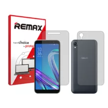 محافظ صفحه نمایش مات ریمکس مدل Resistant مناسب برای گوشی موبایل ایسوس ZenFone Live (L1) ZA550KL به همراه محافظ پشت گوشی