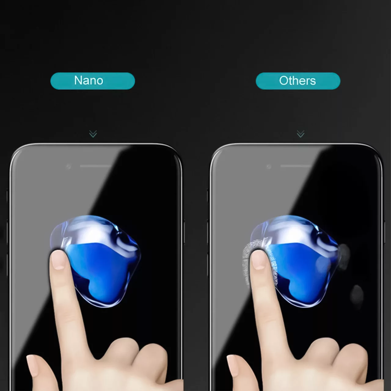 محافظ صفحه نمایش مات راک اسپیس کد MTT مناسب برای گوشی موبایل آنر Magic V2