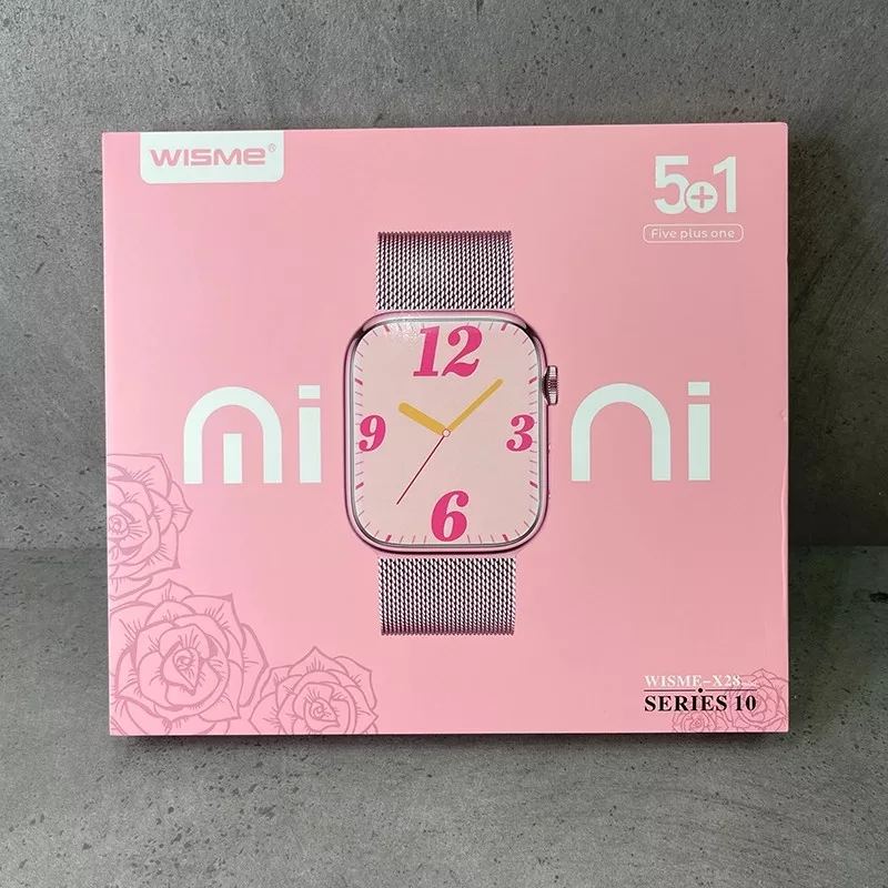 ساعت هوشمند 1.7 اینچی ویسمی مدل X28mini با 5 عدد بند