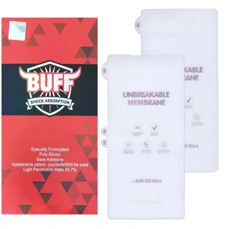 محافظ صفحه نمایش مات بوف مدل Hydrogel-Matte مناسب برای گوشی موبایل سامسونگ Galaxy S25 Ultra به همراه محافظ پشت گوشی محافظ صفحه نمایش مات بوف مدل Hydrogel-Matte مناسب برای گوشی موبایل سامسونگ Galaxy S25 Ultra به همراه محافظ پشت گوشی