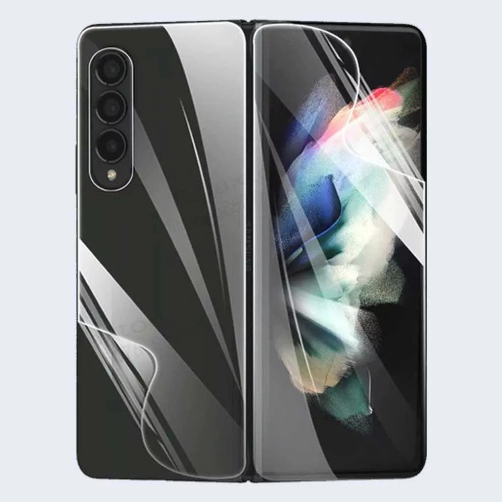 محافظ صفحه نمایش مات بوف مدل Hydrogel-Matte مناسب برای گوشی موبایل سامسونگ Galaxy Z Fold 5 به همراه محافظ پشت گوشی