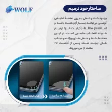 محافظ صفحه نمایش مات ولف مدل Tough مناسب برای گوشی موبایل شیائومی 15 Ultra به همراه محافظ پشت گوشی