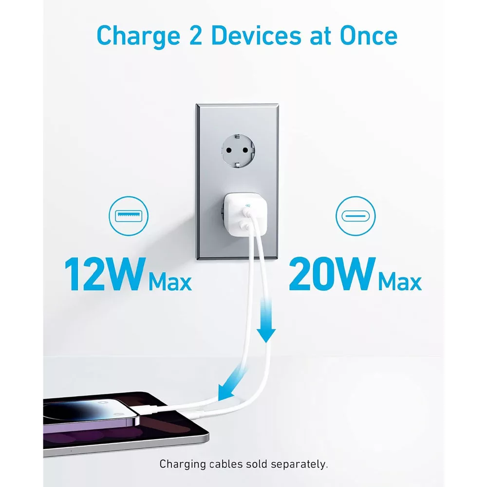 شارژر دیواری 33 وات انکر مدل A2331321