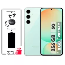 گوشی موبایل سامسونگ مدل S24 FE دو سیم کارت ظرفیت 256 گیگابایت و رم 8 گیگابایت – ویتنام – به همراه هدیه هدفون بلوتوثی انکر مدل Soundcore R50i و محافظ صفحه نمایش