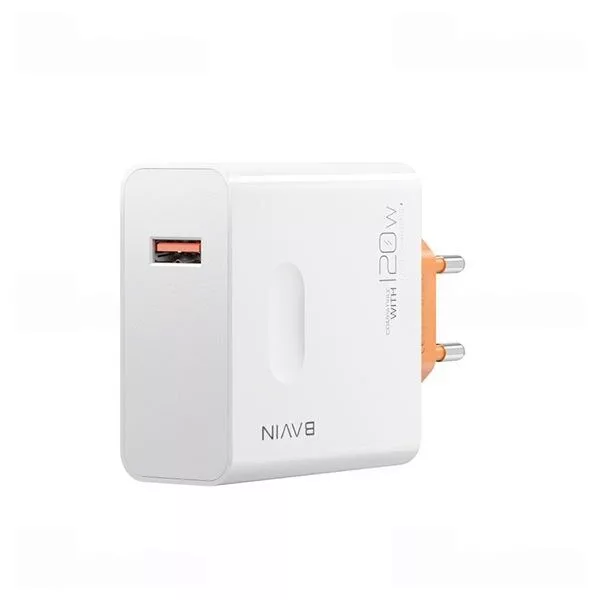 شارژر دیواری 120 وات باوین مدل PC955Y Fast Charging
