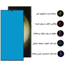 محافظ صفحه نمایش بوف مدل Silicone-G مناسب برای گوشی موبایل سامسونگ Galaxy S23 Ultra / S22 Ultra 5G