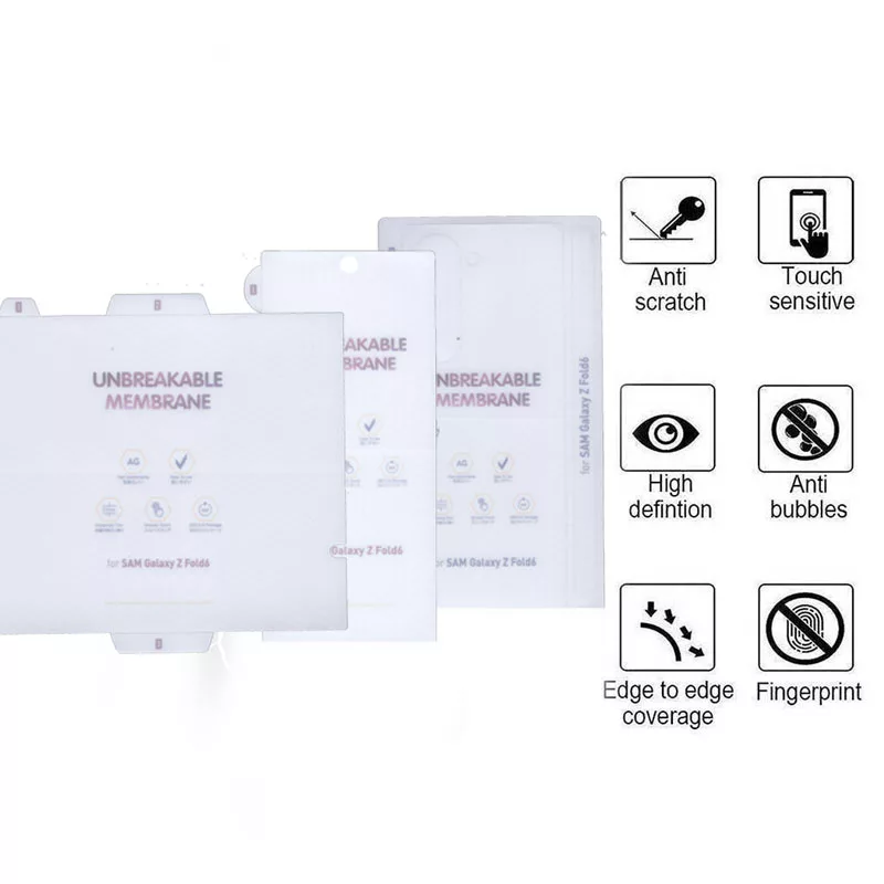 محافظ صفحه نمایش مات بوف مدل Hydrogel-Matte مناسب برای گوشی موبایل سامسونگ Galaxy Z Fold 6 به همراه محافظ پشت گوشی