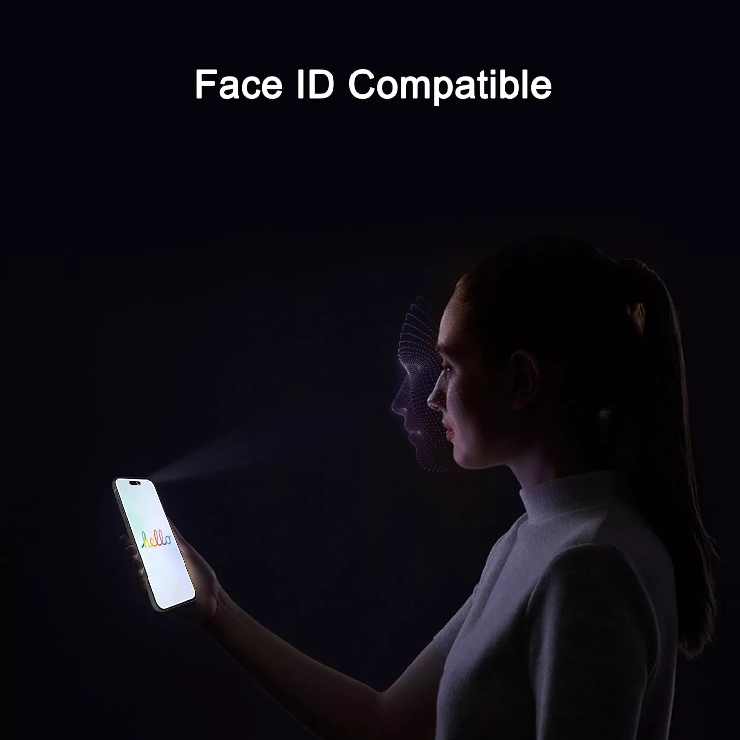 محافظ صفحه نمایش حریم شخصی بوف مدل Privacy Pro Plus مناسب برای گوشی موبایل اپل iPhone 16 / iPhone 15