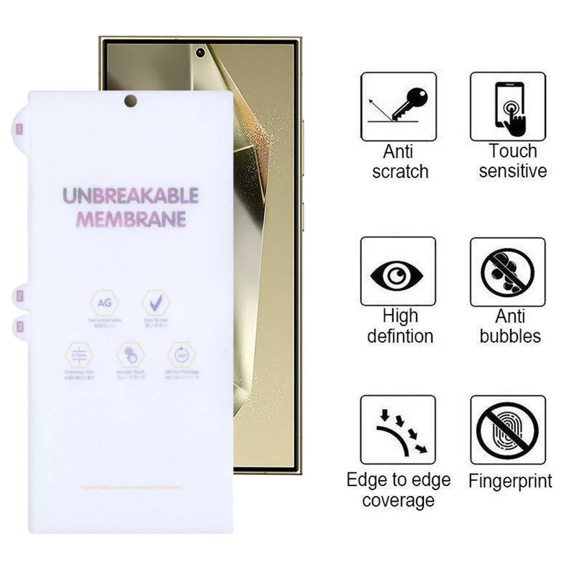محافظ صفحه نمایش مات بوف مدل Hydrogel-Matte مناسب برای گوشی موبایل سامسونگ Galaxy S24 Ultra / S23 Ultra / S22 Ultra