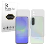 محافظ صفحه نمایش شفاف دیاموند مدل Tough مناسب برای گوشی موبایل سامسونگ Galaxy A56 به همراه محافظ
