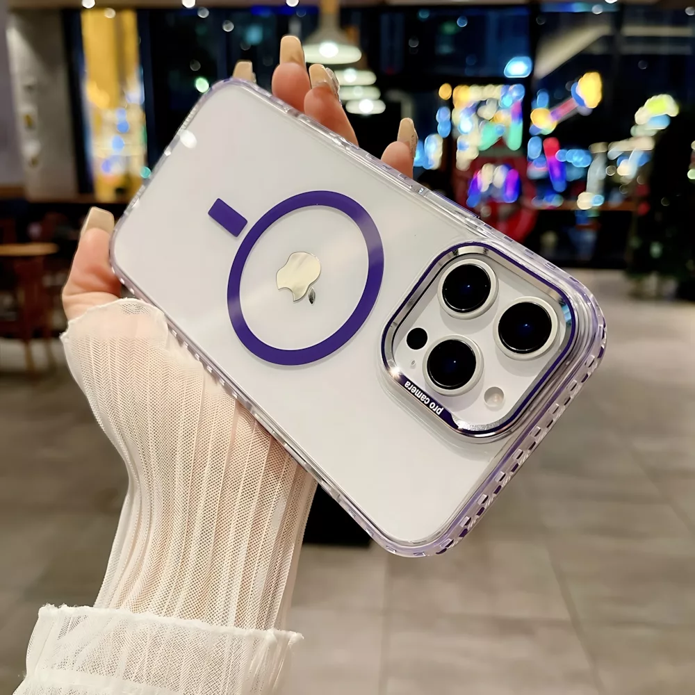 کاور مدل Monarch مناسب برای گوشی موبایل اپل iPhone 16 Pro Max به همراه محافظ لنز