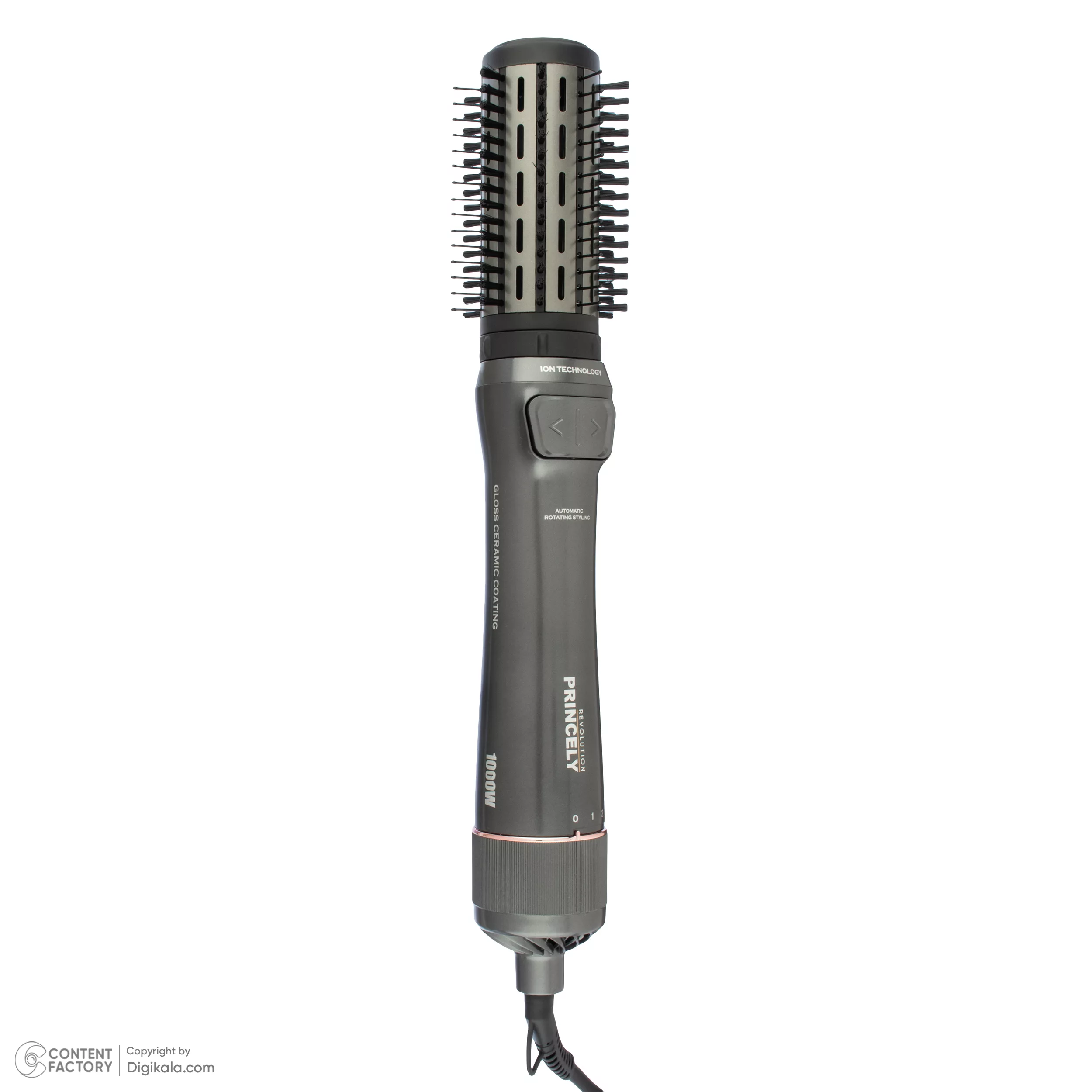 سشوار برس دار چرخشی پرنسلی مدل PR312AT
