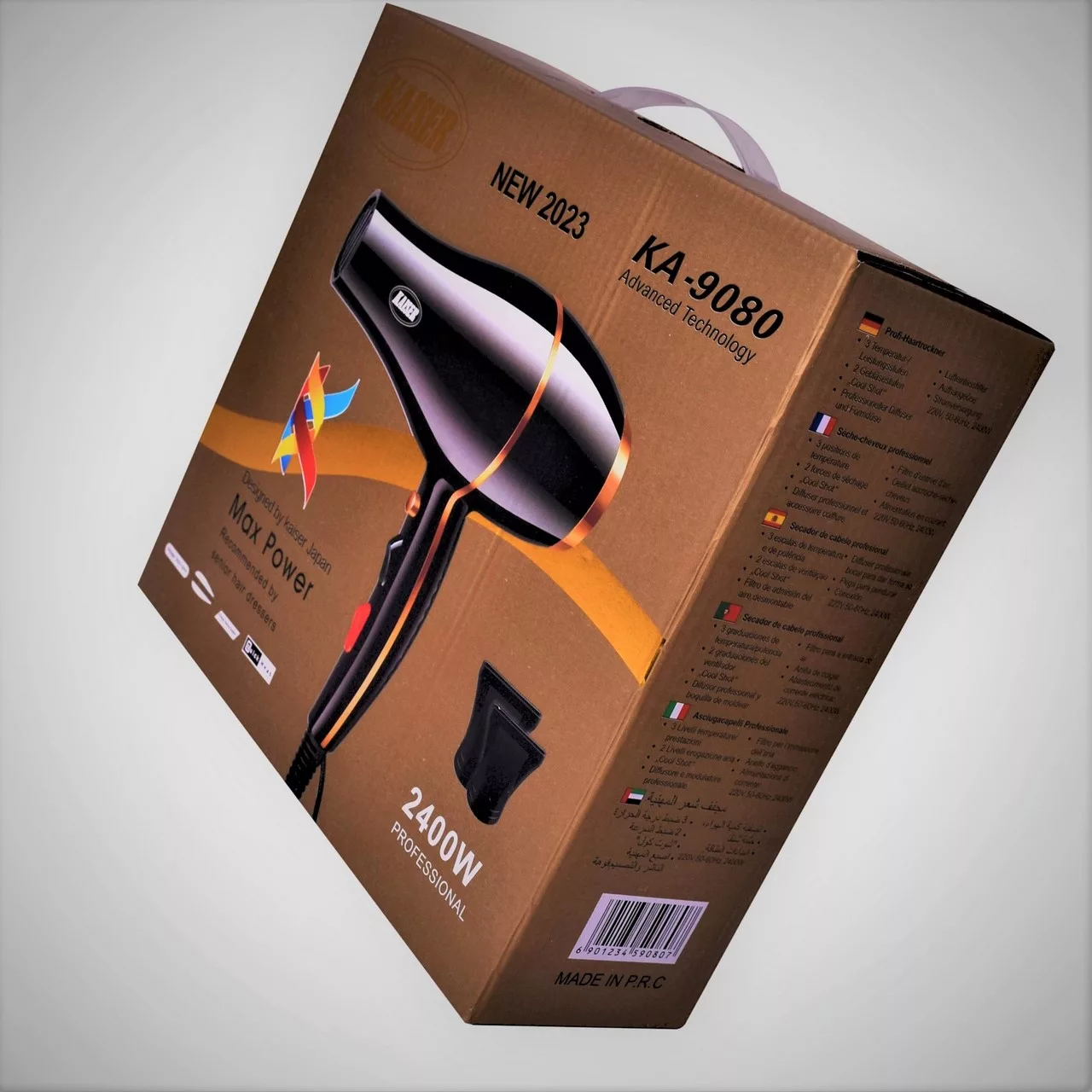 سشوار حرفه ای کایزر مدل Max Power کد KA-9080
