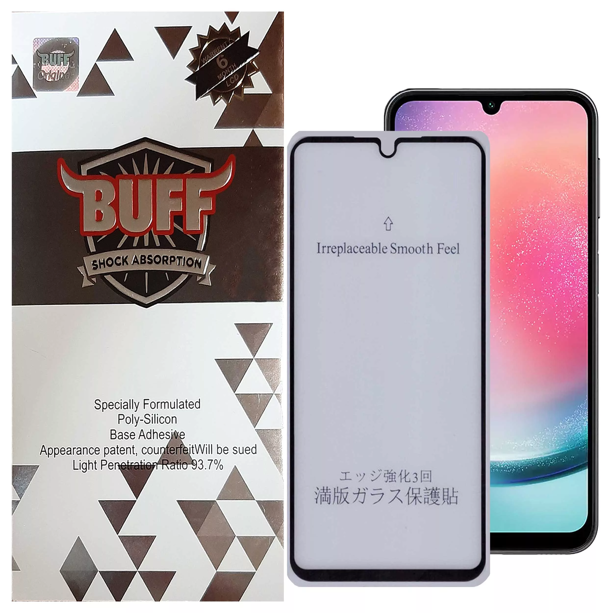 محافظ صفحه نمایش 5D مات بوف مدل 5D-Matte-G مناسب برای گوشی موبایل سامسونگ Galaxy A24 4G محافظ صفحه نمایش 5D مات بوف مدل 5D-Matte-G مناسب برای گوشی موبایل سامسونگ Galaxy A24 4G