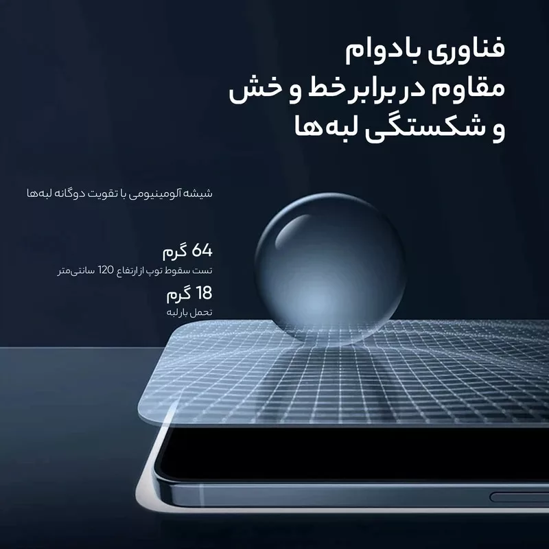محافظ حریم شخصی صفحه نمایش گرین لاین مدل 3D Silicone Plus Privacy مناسب برای گوشی موبایل اپل iPhone 16 Pro Max