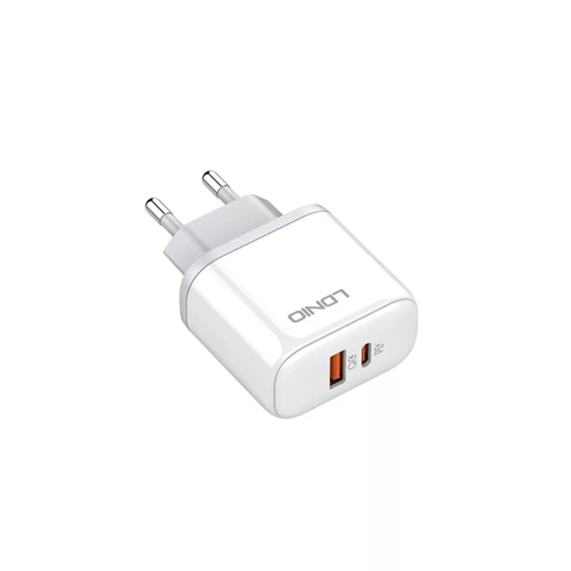 شارژر دیواری 45 وات الدینیو مدل A2526C به همراه کابل تبدیل USB-C