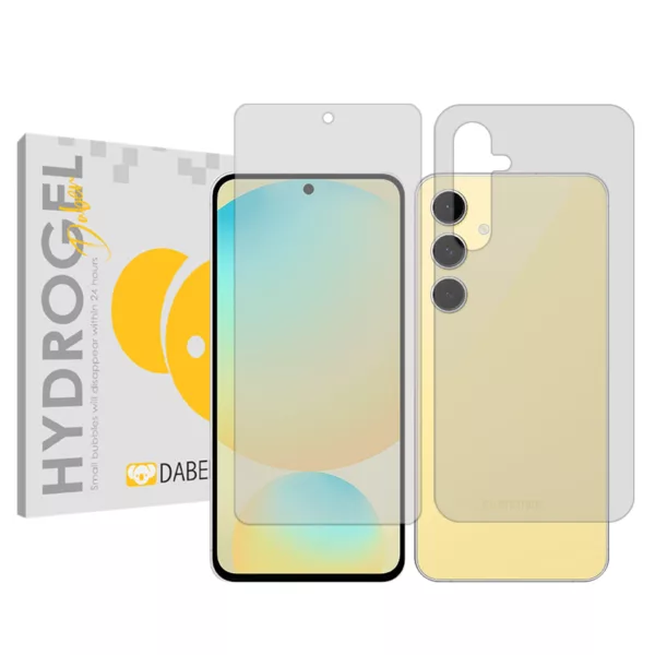 محافظ صفحه نمایش شفاف دبن مدل Tough مناسب برای گوشی موبایل سامسونگ Galaxy S24 FE به همراه محافظ پشت گوشی