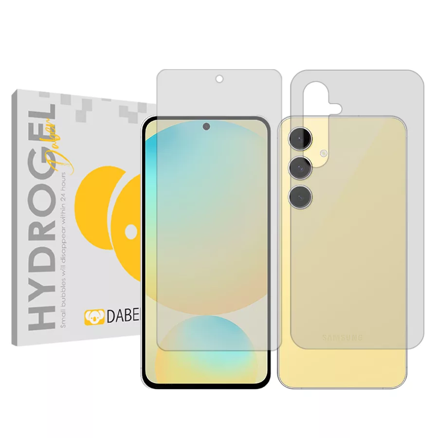 محافظ صفحه نمایش شفاف دبن مدل Tough مناسب برای گوشی موبایل سامسونگ Galaxy S24 FE به همراه محافظ پشت گوشی محافظ صفحه نمایش شفاف دبن مدل Tough مناسب برای گوشی موبایل سامسونگ Galaxy S24 FE به همراه محافظ پشت گوشی