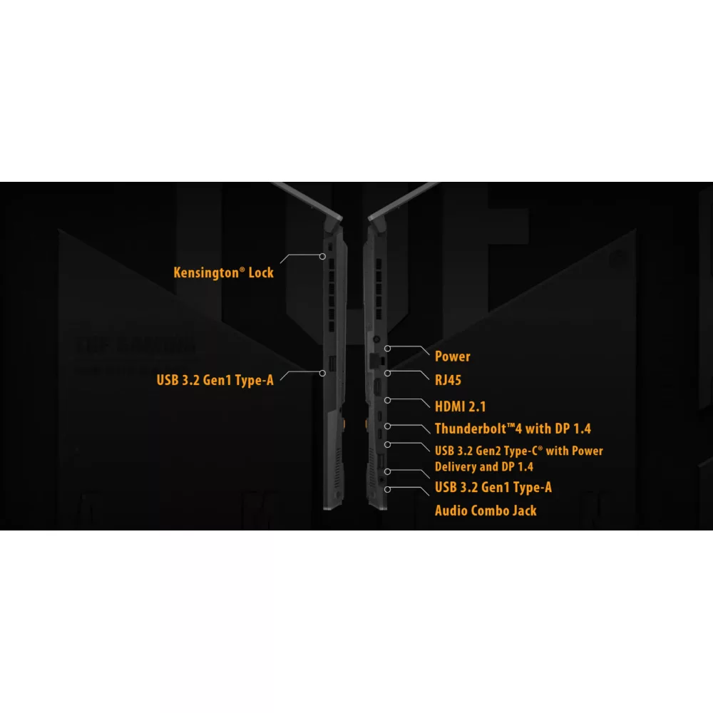 لپ تاپ 15.6 اینچی ایسوس مدل TUF Gaming F15  FX507ZC-HN073-i5 12500H-24GB DDR4-512GB SSD-RTX3050-FHD - کاستوم شده