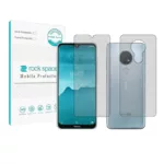 محافظ صفحه نمایش مات راک اسپیس مدل HyMTT مناسب برای گوشی موبایل نوکیا 6.2 به همراه محافظ پشت گوشی
