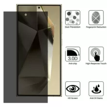 محافظ صفحه نمایش حریم شخصی بوف مدل Silicone-Privacy مناسب برای گوشی موبایل سامسونگ Galaxy S24 Ultra / S23 Ultra / S22 Ultra