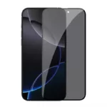 محافظ صفحه نمایش حریم شخصی کی زد دوو مدل Privacy Glass مناسب برای گوشی موبایل اپل iPhone 16 Pro Max