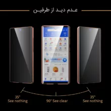 محافظ صفحه نمایش حریم شخصی راک اسپیس مدل 180F-01Y مناسب برای گوشی موبایل سامسونگ Galaxy Note20 Ultra 5G