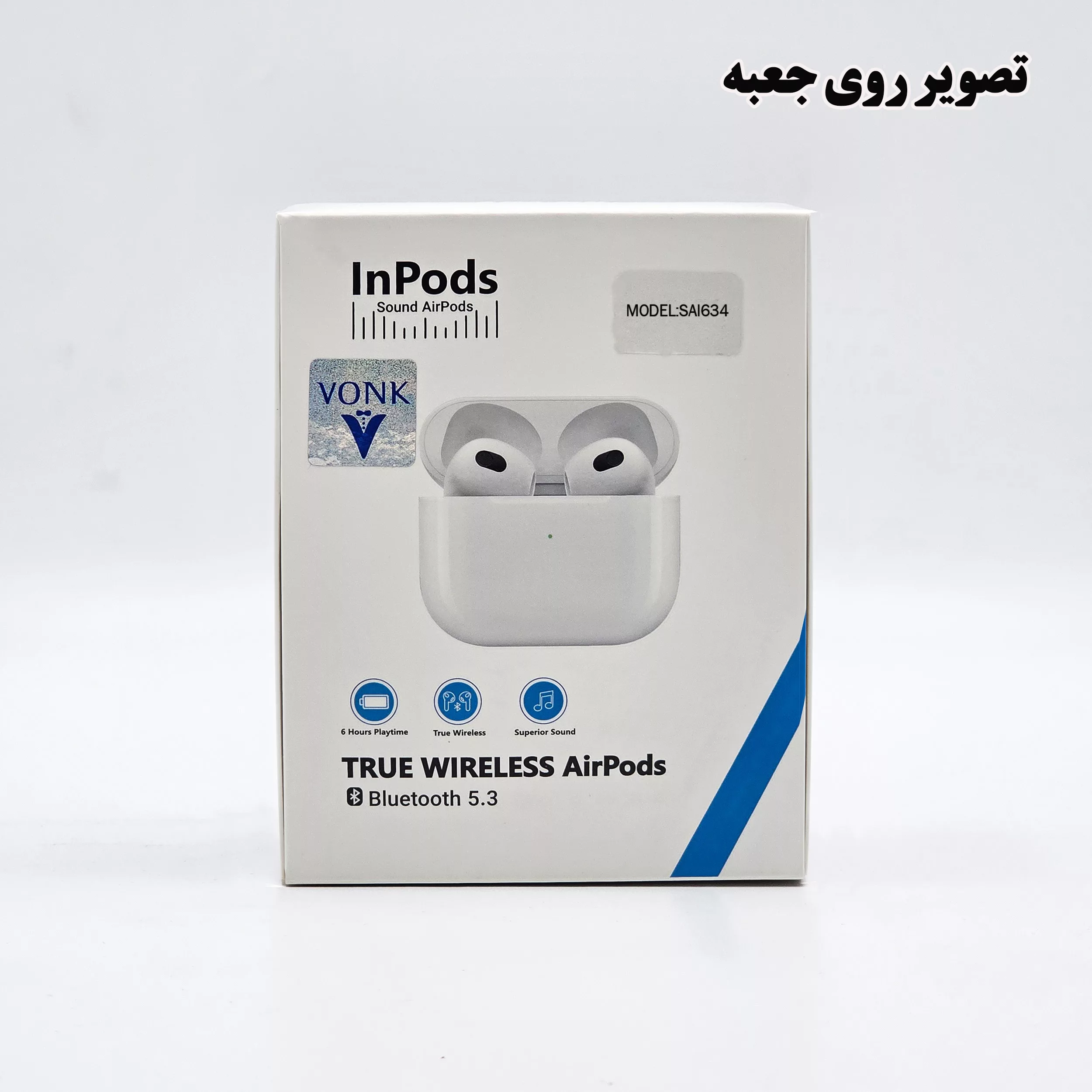 هدفون بلوتوثی وونک مدل 3 SAI 634