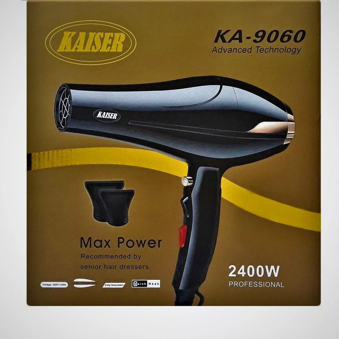 سشوار حرفه ای کایزر مدل MAX POWER