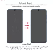 محافظ صفحه نمایش بوف مدل HgM15 مناسب برای گوشی موبایل سامسونگ Galaxy zfold2 به همراه محافظ پشت گوشی