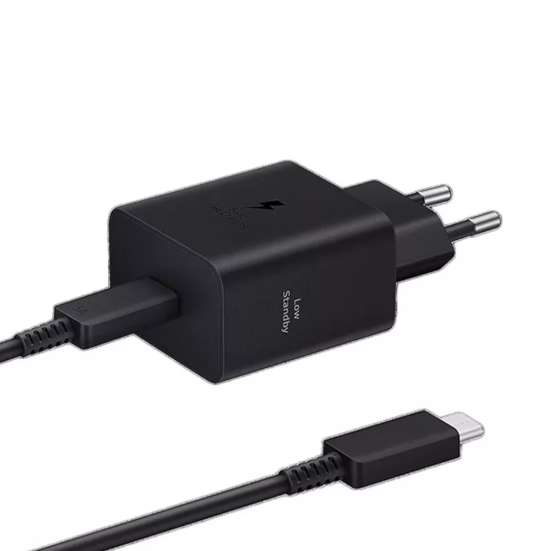 شارژر دیواری 45 وات سامسونگ مدل EP-T4511 Low Standby به همراه کابل USB-C به طول 1.8 متر