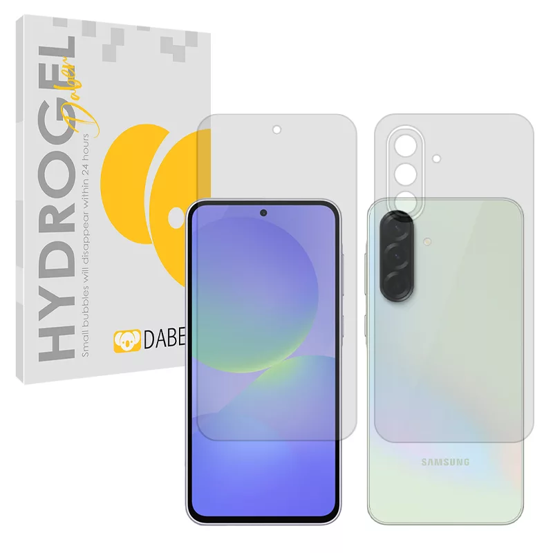 محافظ صفحه نمایش شفاف دبن مدل Tough مناسب برای گوشی موبایل سامسونگ Galaxy A56 به همراه محافظ پشت گوشی محافظ صفحه نمایش شفاف دبن مدل Tough مناسب برای گوشی موبایل سامسونگ Galaxy A56 به همراه محافظ پشت گوشی