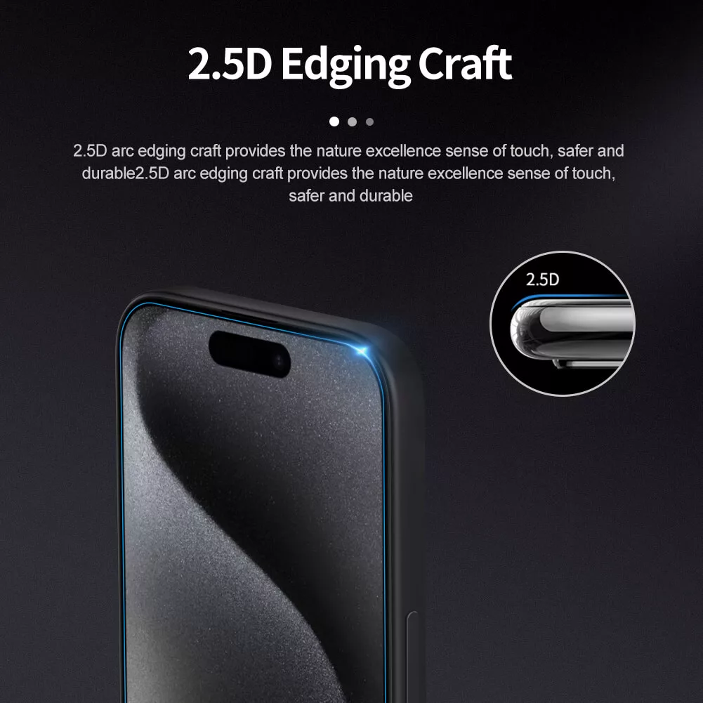 محافظ صفحه نمایش نیلکین مدل H Plus Pro مناسب برای گوشی موبایل اپل iPhone 15 Pro Max