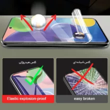 محافظ صفحه نمایش شفاف راک اسپیس مدل HyGEL مناسب برای گوشی موبایل اوپو A96