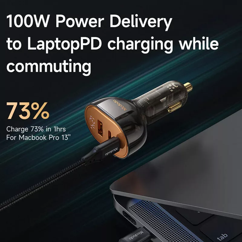 شارژر فندکی 100 وات مک دودو مدل CC-2310