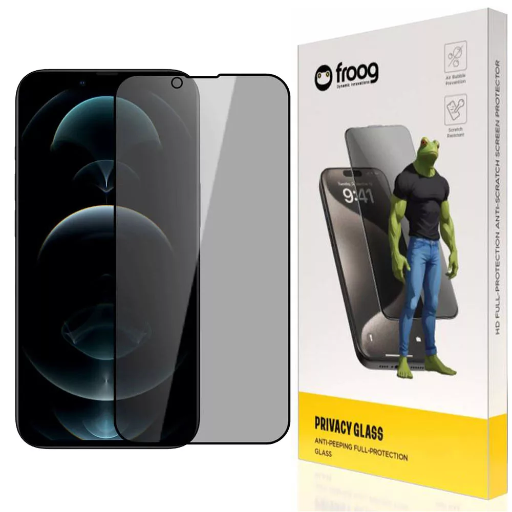 محافظ صفحه نمایش حریم شخصی فراگ مدل Privacy مناسب برای گوشی موبایل اپل iPhone 13 Pro Max/14 Plus محافظ صفحه نمایش حریم شخصی فراگ مدل Privacy مناسب برای گوشی موبایل اپل iPhone 13 Pro Max/14 Plus