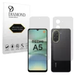 محافظ صفحه نمایش شفاف دیاموند مدل Tough مناسب برای گوشی موبایل شیائومی Redmi A5 4G به همراه محافظ پشت گوشی