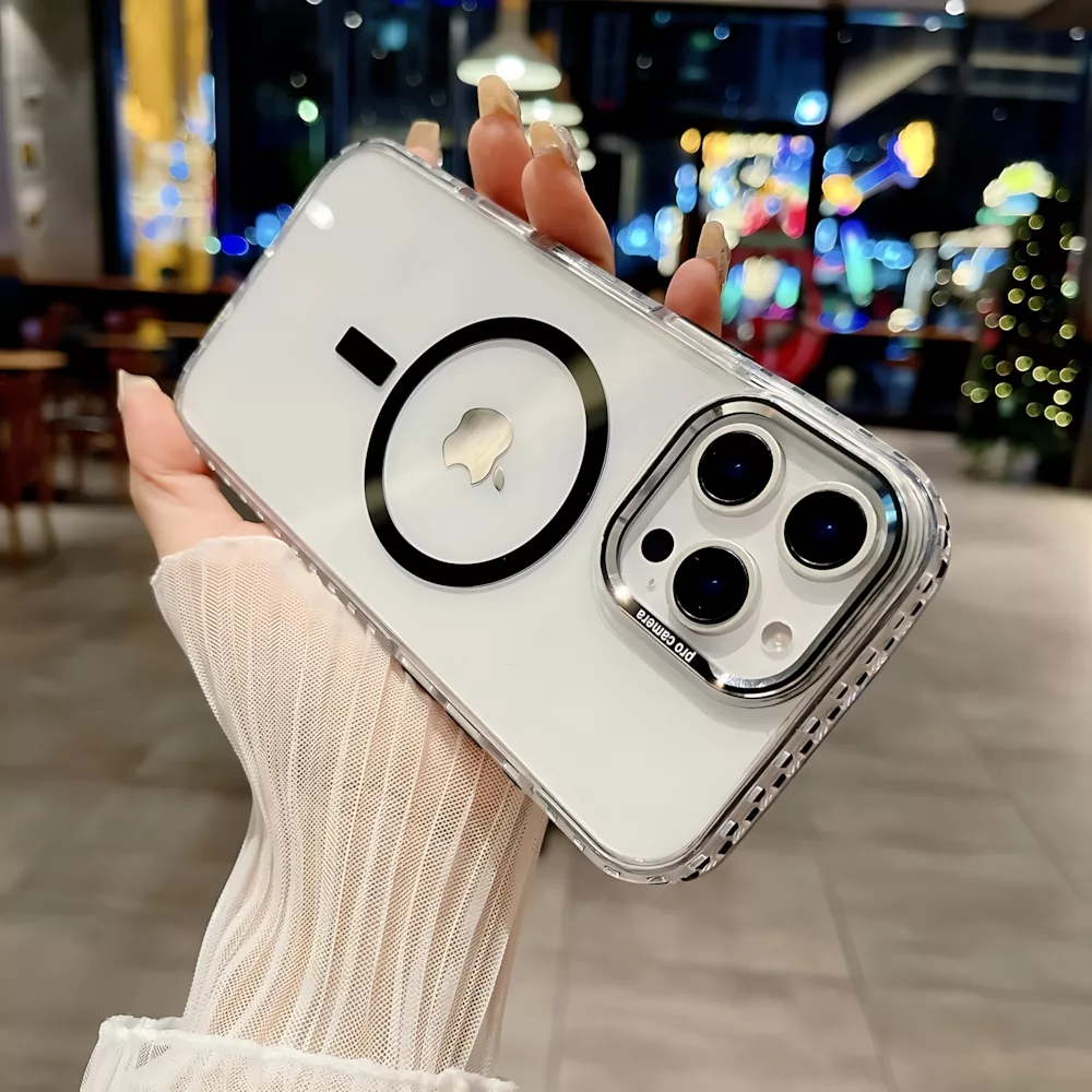 کاور مدل Monarch مناسب برای گوشی موبایل اپل iPhone 16 Pro Max به همراه محافظ لنز