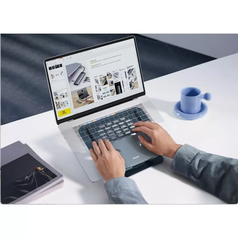 پایه نگهدارنده لپ تاپ بیسوس مدل تاشو UltraStable Pro BS-HP017
