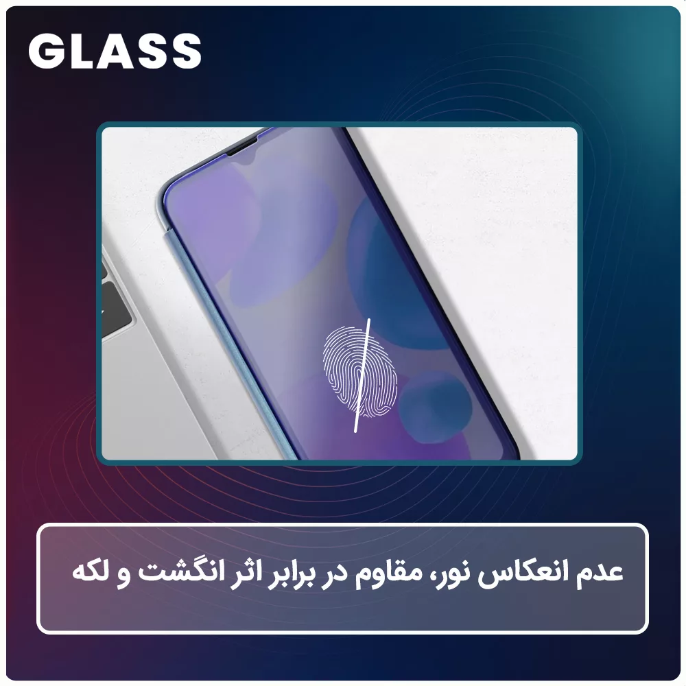 محافظ صفحه نمایش مات گلس مدل Resistant مناسب برای گوشی موبایل آنر Magic V3 به همراه محافظ پشت گوشی