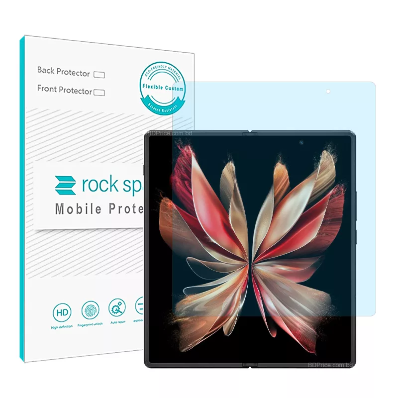 محافظ صفحه نمایش آنتی بلو راک اسپیس کد BLU مناسب برای گوشی موبایل ویوو X Fold 2 محافظ صفحه نمایش آنتی بلو راک اسپیس کد BLU مناسب برای گوشی موبایل ویوو X Fold 2