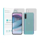 محافظ صفحه نمایش مات راک اسپیس مدل HyMTT مناسب برای گوشی موبایل وان پلاس Nord CE 5G به همراه محافظ پشت گوشی