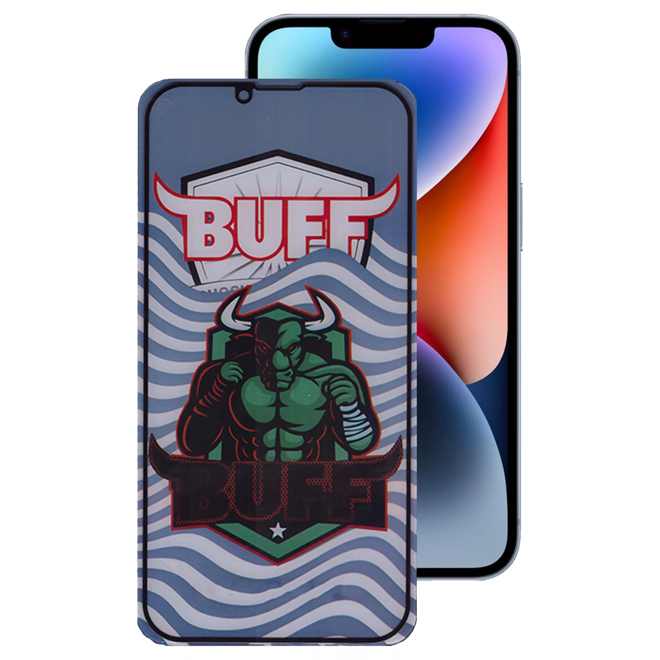 محافظ صفحه نمایش 5D بوف مدل Super Power مناسب برای گوشی موبایل اپل   iphone 13 Pro Max /iphone 14 Plus