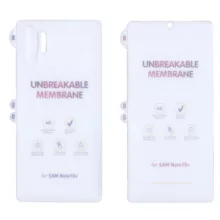 محافظ صفحه نمایش مات بوف مدل Hgm15 مناسب برای گوشی موبایل سامسونگ Galaxy Note 10 Plus به همراه پشت گوشی