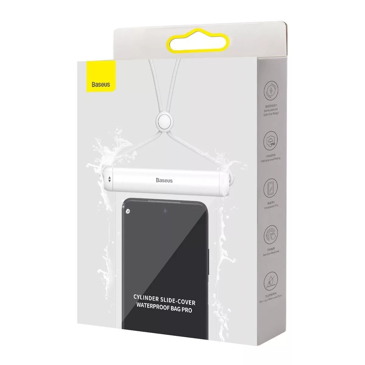 کیف ضد آب باسئوس مدل Waterproof Bag Pro FMYT000002 مناسب برای گوشی موبایل تا سایز 7.2 اینچ