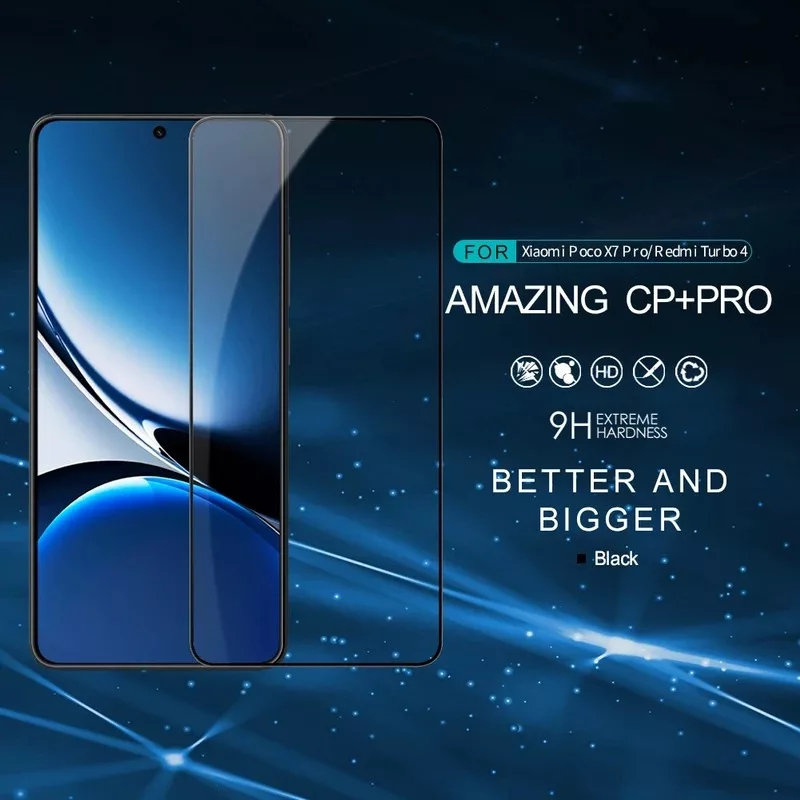 محافظ صفحه نمایش نیلکین مدل CP Plus Pro مناسب برای گوشی موبایل شیائومی Poco X7 Pro/Redmi Turbo 4