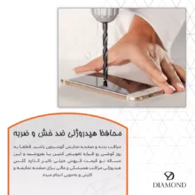 محافظ صفحه نمایش مات دیاموند مدل Tough مناسب برای گوشی موبایل سامسونگ Galaxy A55 5G به همراه محافظ پشت گوشی