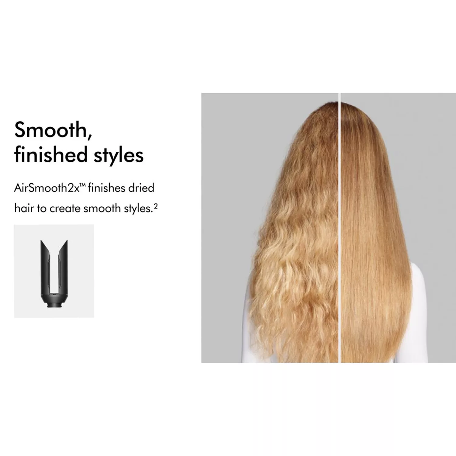 سشوار برسدار حالتدهنده دایسون مدل Airwrap Co-anda2x Straight+Wavy
